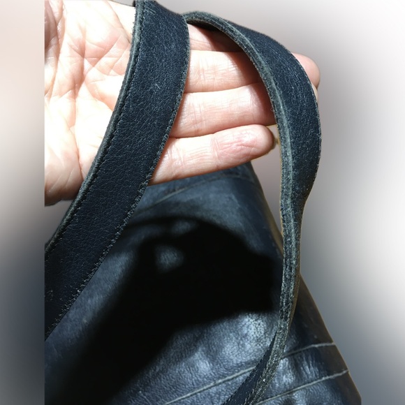 IIBisonte Grained Leather Large Tote Shoulder Handbag DISTRESSED - Picture 12 of 16